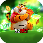 Imagem promocional da 52BET mostrando a plataforma e suas vantagens